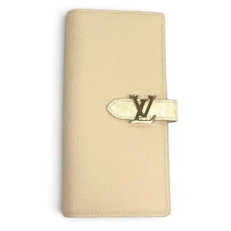 Louis Vuitton Pre-owned Portafoglio Verticale Taurillon Clemence - - Pre-owned - Donna - Beige - ONE SIZE