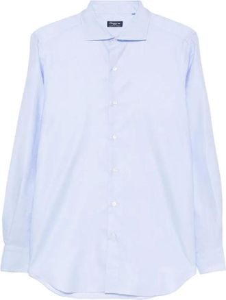 Finamore Hombre, Camisas, Azul, Talla: S