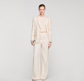 Sandro Striped trousers