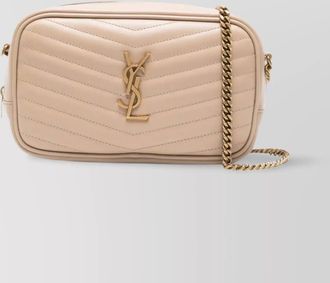 Saint Laurent lou mini leather crossbody bag