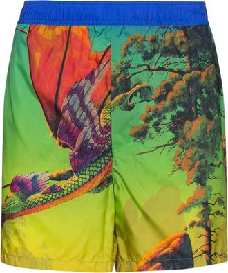 Valentino Garavani Swim Shorts - Green