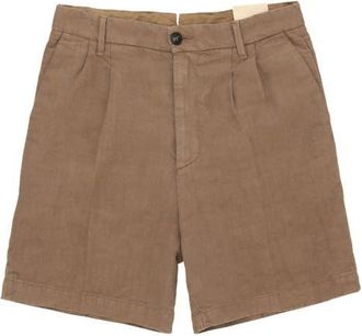 Fortela Beachshort Linen Short with Pleats in Mou at Nordstrom, Size 25 Eu