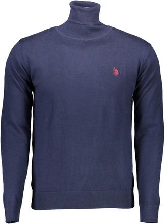 U.S.Polo Association Stijlvolle en veelzijdige trui voor heren - Heren - Coltruien - Blauw - 2XL - Truien & Vesten