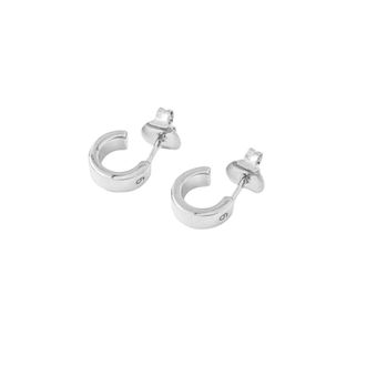 Maison Margiela Accessoires, Dames, Grijs, ONE Size, Earrings