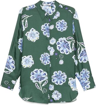 Dorothee Schumacher Camicia con stampa - Verde