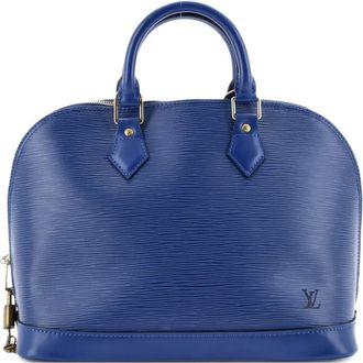 Louis Vuitton Vintage Alma Handbag Epi Leather PM satchel - Blauw