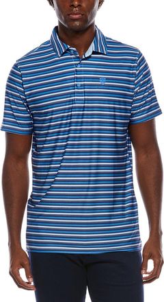 Ben Sherman Multi Stripe Tech Jersey Sports Fit Polo Shirt