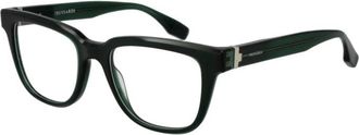 Trussardi Stijlvol rechthoekig montuur voor brillen - Heren - Brillen - Groen - ONE Size - Accessoires