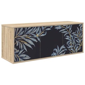 vidaXL Mueble De Tv Montado En La Pared Dokkum 102 X 33 X 40 Cm Vidaxl