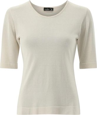 van Laack Stijlvolle T-shirts S00270 - Dames - T-shirts - Wit - M - Tops