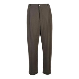 Brunello Cucinelli Broeken, Dames, Bruin, M, Katoen, Tuta Broek