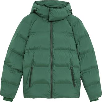 Lyle & Scott Jassen, Heren, Groen, XL, Mid Jassen Welded Puffer Jacket