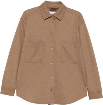 Max Mara Herringbone Patch-pocket Jacket