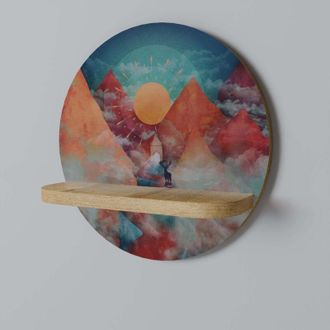 OEM La Monta&ntilde;a De Los Ciervos Estante Redondo