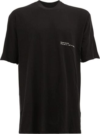 Song for the Mute Oversized Tops - Heren - Shirts - Zwart - M - Tops