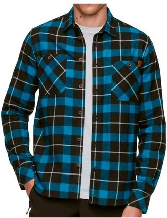 Mammut Alvra Longsleeve Shirt Hemd für Herren | blau