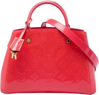 Louis Vuitton Pre-owned Montaigne BB - - Pre-owned - Donna - Rosso - ONE SIZE