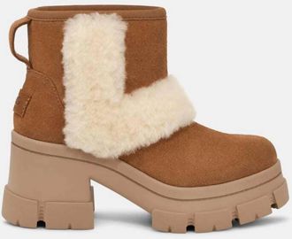UGG Womens Brooklyn Sunburst Bootie In Chestnut