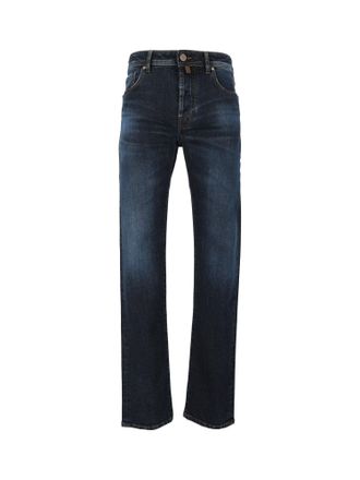 Jacob Cohen Dark Indigo Bard Slim-Fit Jeans