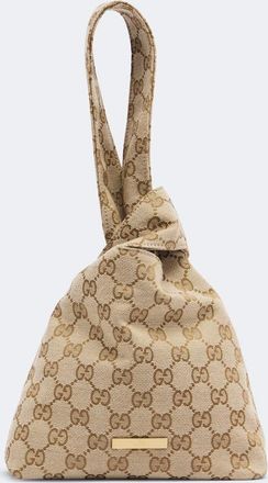 Gucci Small GG canvas top-handle bag