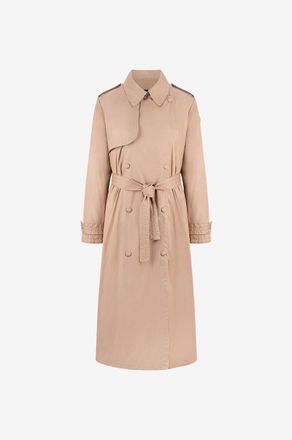 Moncler Daunengefütterter Nylon-Trenchcoat Barbentane