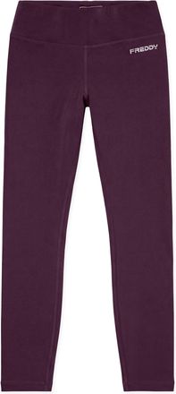 Freddy Leggings 7/8 a Vita Alta in Tessuto Mano Pesca