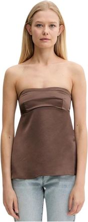 Patrizia Pepe Mujer, Camisetas, Marr&oacute;n, Talla: M