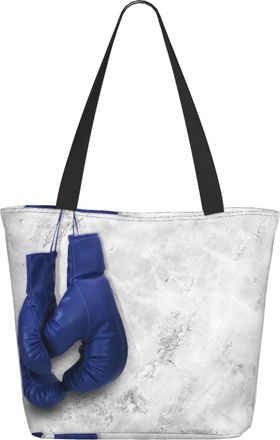 AOOEDM Leather Boxing Gloves Pattern Ladies Shopping Bag 13x11x7in.The Perfect ValentineS Day Gift.It Is The Best ValentineS Day Gift For Mom, Daughter, Wife