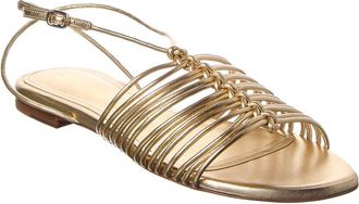 Santoni Leather Sandal