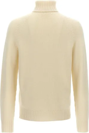 Maryya Ribbed Wool-Blend Turtleneck Sweater - Cream