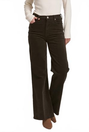 Dear John Denim Fiona High-Rise Wide-Leg Jeans In Forest Pine