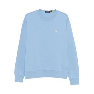 Polo Ralph Lauren Sweatshirts, male, Blue, Size: XL Long Sleeve Sweatshirt