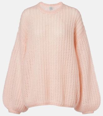 Toteme Pullover oversize in misto mohair