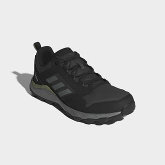 ADIDAS TERREX Trailrunningschuh ADIDAS TERREX TRACEROCKER 2.0, Herren, Gr. 42,5, core schwarz, grau three, tent gr&uuml;n, Synthetik, Textil, Schuhe Trailrunningschuh, T