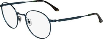 Lacoste Mens Black Round Eyeglass Frames L2308 410
