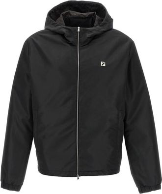 Fendi Blouson - Heren - Zomerjassen - Zwart - XL - Polyester - Jassen
