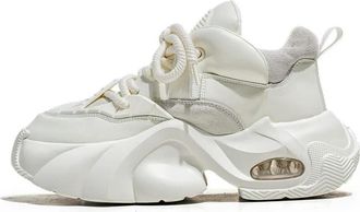 Generic ZBDZSW Original Fashion Mens Height Increasing Sneakers Retro Brown Casual Sneakers Trendy Platform Sports Shoes Men Chunky