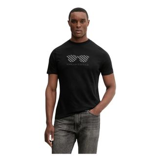 Karl Lagerfeld Uomo, Top, Nero, S, new