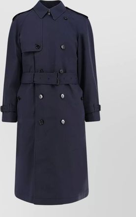 Burberry highbury cotton blend trench coat