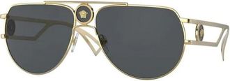 Versace Authentieke Bril met Topkwaliteitsservice - unisex - Zonnebrillen - Geel - 60 MM - Accessoires