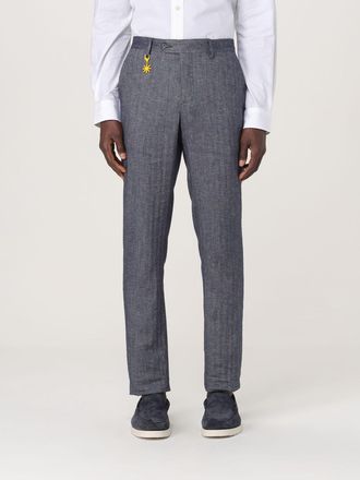 Manuel Ritz Pantalone chino Manuel Ritz in cotone e lino