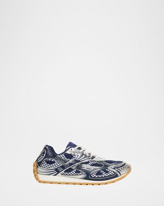 Bottega Veneta Mens Orbit Technical Fishnet Sneakers