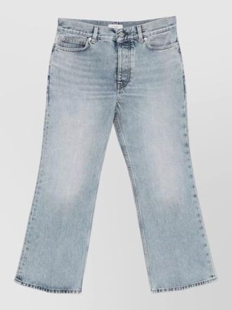 Toteme denim cotton trousers five pocket design