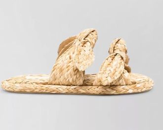 Zimmermann woven knot-detail sandals