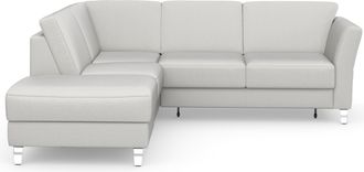 Sit&more Ecksofa »Visby L-Form« Wahlweise mit Bettfunktion und Stauraum, frei im Raum stellbar