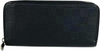 Louis Vuitton Pre-owned Wallets, male, Black, Size: ONE SIZE Pre-owned Vintage Fabric Wallet