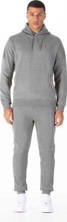 Luke 1977 Mens LA 1000 Tracksuit in Grey Cotton - Size X-Large