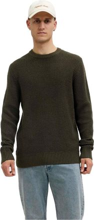 Jack & Jones Jack And Jones Heren Trui met structuur en lange mouwen (Hars)