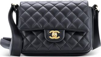 Chanel Bolero De Chanel Flap Bag Quilted Calfskin crossbody bag - Zwart