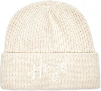 HUGO BOSS Heren, Accessoires, Beige, Maat: ONE Size Wol